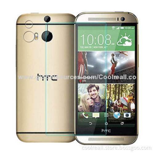 Ultra-thin 9H 0.3mm Colorful Tempered-glass Screen Protectors for HTC Mobile Phones